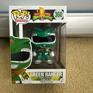 Funko Pop! Television Green Ranger Vinyl Figure - Green, White, Gold